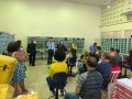 Rev. José Orisvaldo Nunes ministra na confraternização dos Correios
