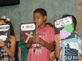 Estudantes do Coparb participam de culto sobre a Páscoa