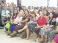 Igreja lotada no último dia da Escola Bíblica de Obreiros