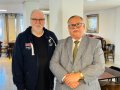 Rev. José Orisvaldo Nunes de Lima encontra o neto do missionário Otto Nelson