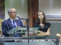 Pr. Moisés Leopoldino ministra no culto de doutrina do templo-sede