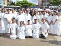 Milhares de pessoas lotam a Praça de Multieventos para batismo do centenário