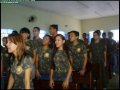 Jovens parentes de militares completam um ano de louvor