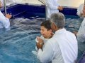 Grande batismo da Assembleia de Deus contempla 113 novos membros da capital