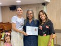 Homenagens e presentes marcam o encerramento da EBD em Franco Jatobá