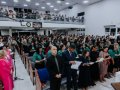 Pr. Roberto dos Santos ministra na Santa Ceia de agosto na igreja sede