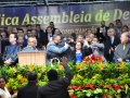 Milhares de pessoas lotam o Castelo do Desfiladeiro para assistir ao encerramento da Convenção Estadual 2016