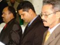 Autoridades parabenizam o pastor José Neco