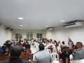 Pb. Jackson Braga celebra primeira Santa Ceia do ano na AD Aldeia do Índio