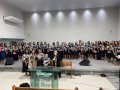 Culto com as senhoras é marcado com gratidão na AD Franco Jatobá