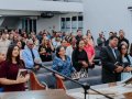 Pr. José Orisvaldo Nunes de Lima ensina em mais um culto de doutrina na igreja sede