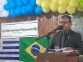 Missionários Wagner Lins e irmã Lenita são apresentados à igreja no Uruguai