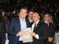 Milhares de evangélicos lotam o Ginásio do Sesi para assistir ao encerramento da Convenção Estadual