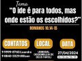 6º Congresso de Capelania será dia 27 de abril. Faça sua inscrição!