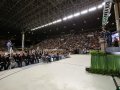 Milhares de evangélicos lotam o Ginásio do Sesi para assistir ao encerramento da Convenção Estadual