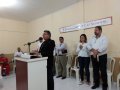 Pr. Ivan Ramos celebra batismo no Núcleo Ressocioalizador da Capital