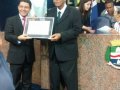 Câmara homenageia Assembleia de Deus e entrega comenda ao pastor Neco