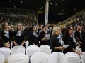 Milhares de evangélicos lotam o Ginásio do Sesi para assistir ao encerramento da Convenção Estadual
