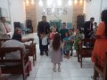 Ev. Adriano Oliveira celebra Santa Ceia do Senhor em Riacho da Jacobina
