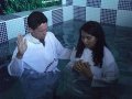 Inaugurado tanque batismal no campo de Olho d'Água do Casado