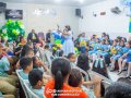 Subcongregação da AD Piabas celebra 21 anos do departamento infantil e do grupo de gestos