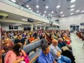 Pr. Alberto Olímpio ministra no culto de doutrina na igreja sede