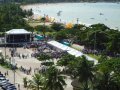 Casal registrou de seu apartamento a mobilização assembleiana no domingo