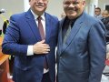 Rev. José Orisvaldo Nunes celebra o aniversário do pastor Severino Rodrigues em Messias