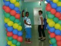 Estudantes participam da festa do pijama no Colégio da Assembleia de Deus