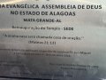 Rev. José Orisvaldo Nunes de Lima participa de inaugurações em Mata Grande