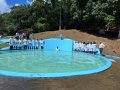 Pr. Givaldo de Lima batiza 20 novos membros da Assembleia de Deus em Utinga Leão
