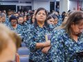 Pastor Manoel Costa (MA) ministra a palavra de Deus no culto de Santa Ceia