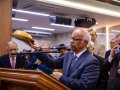 Pr. Laércio Rodrigues ministra na Santa Ceia de outubro na igreja sede
