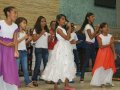 Estudantes do Coparb participam de culto sobre a Páscoa