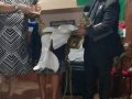 Missionários Wagner Lins e irmã Lenita são apresentados à igreja no Uruguai