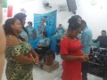 Duas pessoas aceitam a Cristo na festividade de jovens da AD Lenita Vilela
