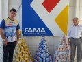 Idosos do Leal são beneficiados pela Campanha de Natal da Faculdade de Maceió