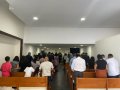 Pr. Robson Souza batiza três novos membros da Assembleia de Deus em Portugal
