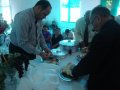 Batismo de 46 candidatos alegra crentes da Barra de Santo Antônio