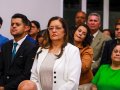 Pr. Edmagno Nunes ministra na Santa Ceia de outubro na igreja sede