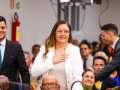Pr. Edmagno Nunes ministra na Santa Ceia de outubro na igreja sede