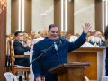 Pr. Edi Vinagre foi o preletor da Santa Ceia de maio na igreja sede