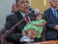 Pr. José Carlos Vicente celebra primeira Santa Ceia do ano na AD Brasil Novo