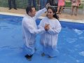 Pr. Jailson Nicácio batiza nove pessoas da Assembleia de Deus em Craíbas