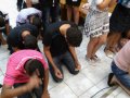 Pré congresso da 5ª região começa com batismo com Espírito Santo
