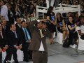 Milhares de evangélicos lotam o Ginásio do Sesi para assistir ao encerramento da Convenção Estadual