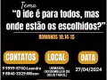 6º Congresso de Capelania será dia 27 de abril. Faça sua inscrição!