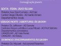 Festividade de jovens na AD Jardim Aristides será de 25 a 27 de julho. Confira a programação!