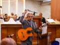Pr. Edmagno Nunes ministra na Santa Ceia de outubro na igreja sede