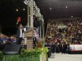 Milhares de evangélicos lotam o Ginásio do Sesi para assistir ao encerramento da Convenção Estadual